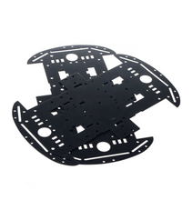 Load image into Gallery viewer, 4WD Aluminium Chasis Arduino Car