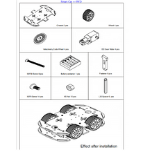 Load image into Gallery viewer, 4WD Aluminium Chasis Arduino Car
