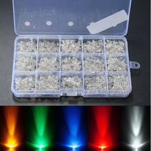 Load image into Gallery viewer, 3MM LED KIT (5 KINDS 750 PIECES)