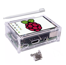 Load image into Gallery viewer, Raspberry Pi 3.5 Inch TFT Touch display with acrylic housing