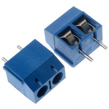 Load image into Gallery viewer, Blue screw terminal PCB connectors