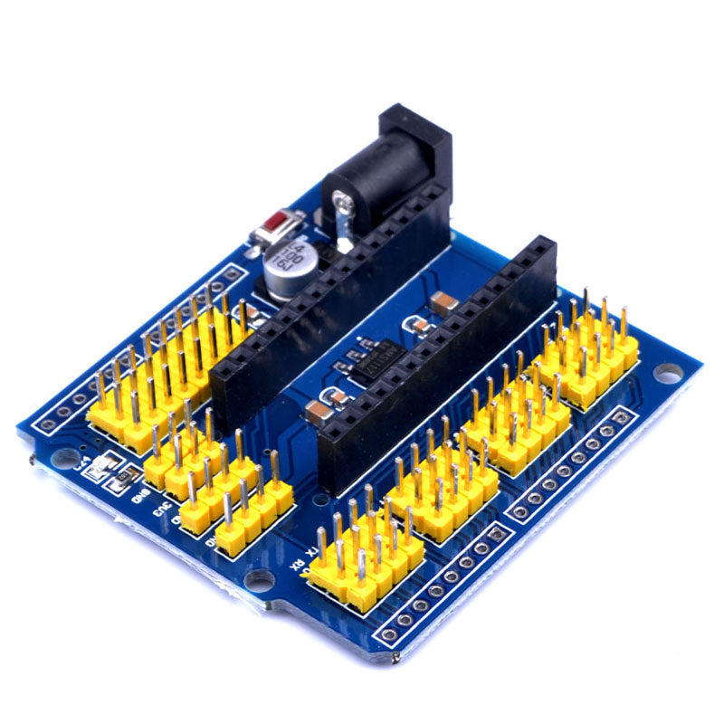 2pcs Arduino Nano Screw Terminal Shield Breakout Board Expansion 2pcs Arduino Nano Screw Terminal Shield Breakout Board Expansion