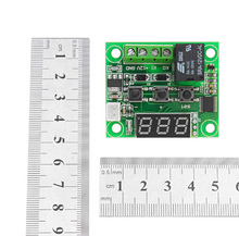 Load image into Gallery viewer, Digital Thermostat Controller with dimensions
