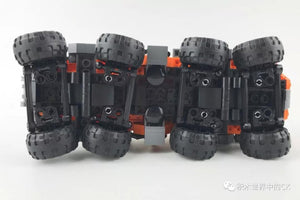Building Blocks - Super Off Road 8 Wheeler (Lego Compatible)