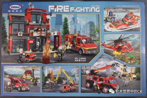 Building Blocks - Firefighter Sea Rescue (Lego Compatible)