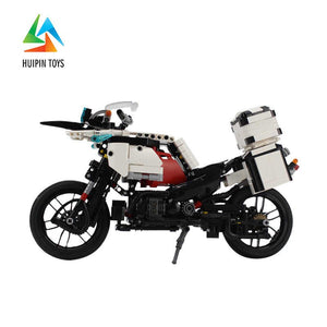 Building Blocks  - Patrol Motorcycle (Lego Compatible)