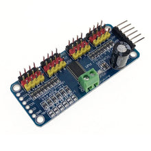 Load image into Gallery viewer, 16 Channel Servo Controller Card (PCA9685)
