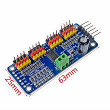 Load image into Gallery viewer, 16 Channel Servo Controller Card (PCA9685)
