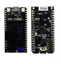 Load image into Gallery viewer, ESP32 LoRa and OLED display pair (Back and fron)

