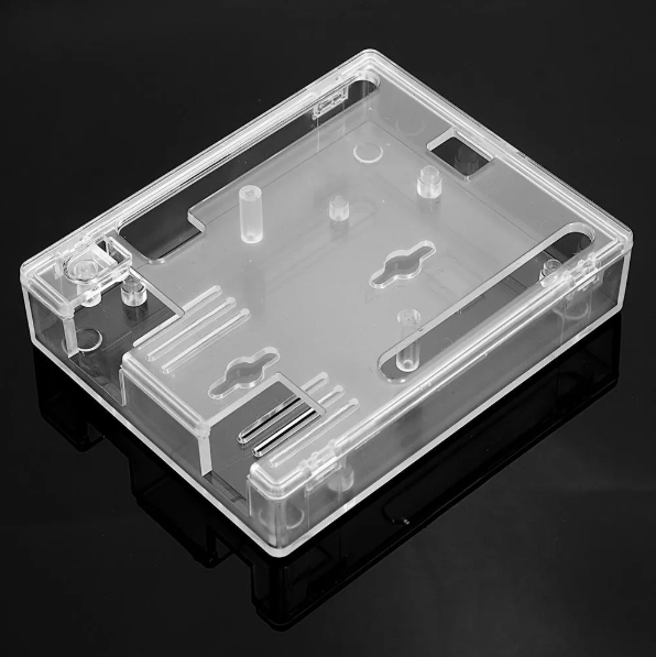 Arduino Uno R3 ABS Clear plastic enclosure