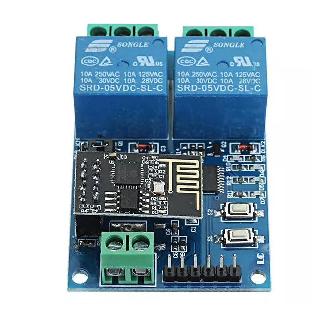 ESP8266 WIFI Relay Module (2 Channel) – JvZ Digital Sourcing