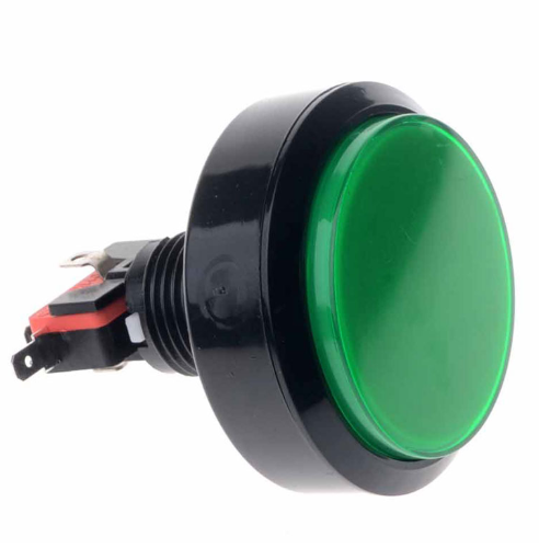 Arcade Style Push Buttons in various colors