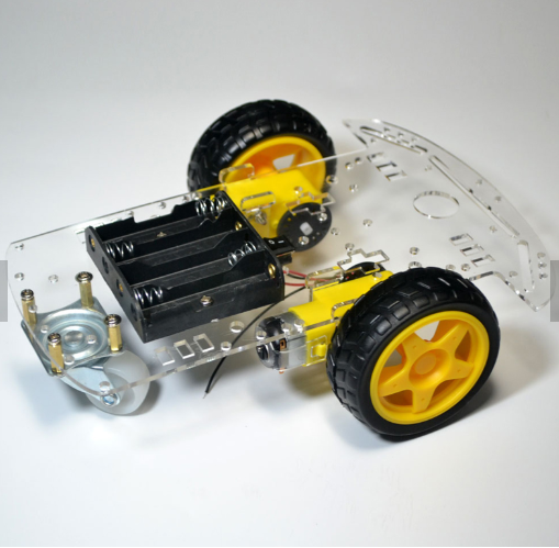 Châssis Voiture Intelligente 2WD Pour Arduino | Avec Moteurs Et Battery Box