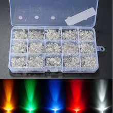 Load image into Gallery viewer, 3MM LED KIT (5 KINDS  750 PIECES)

