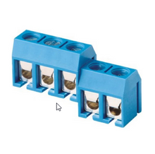 Load image into Gallery viewer, Blue screw terminal PCB connectors
