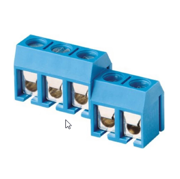 Blue screw terminal PCB connectors