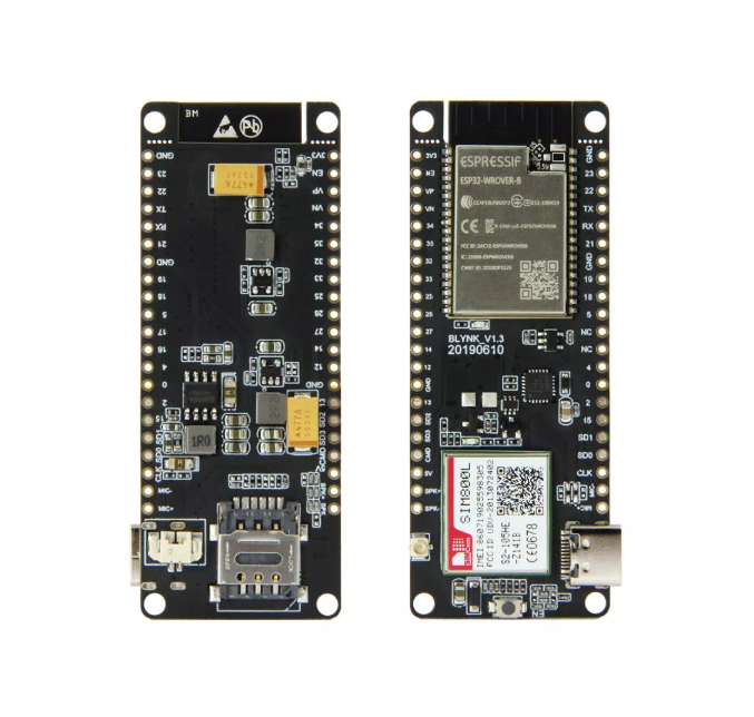 ESP32 Wrover + SIM800L T-Call