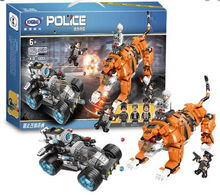 Load image into Gallery viewer, Building Blocks - Police Tiger Attack (Lego Compatible)
