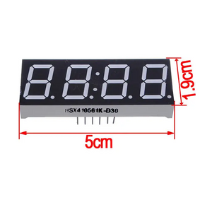 4 Digit 7 Segment Display (Red)