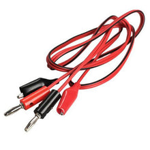 Load image into Gallery viewer, Alligator to Banana Plug Cable

