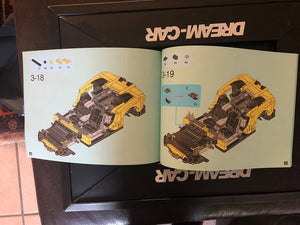 Building Blocks  - Sports Car (Lego Compatible)