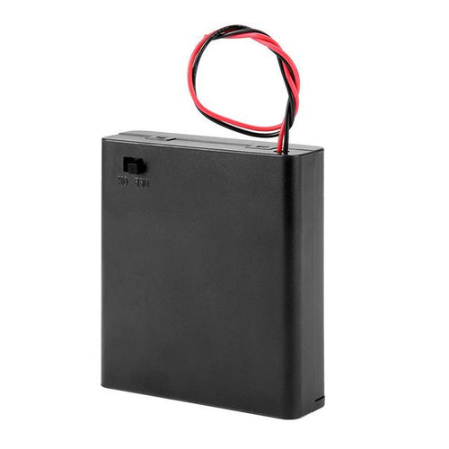 4 x AA (6V) Plastic Battery Case