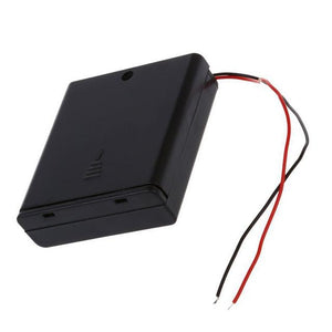 4 x AA (6V) Plastic Battery Case