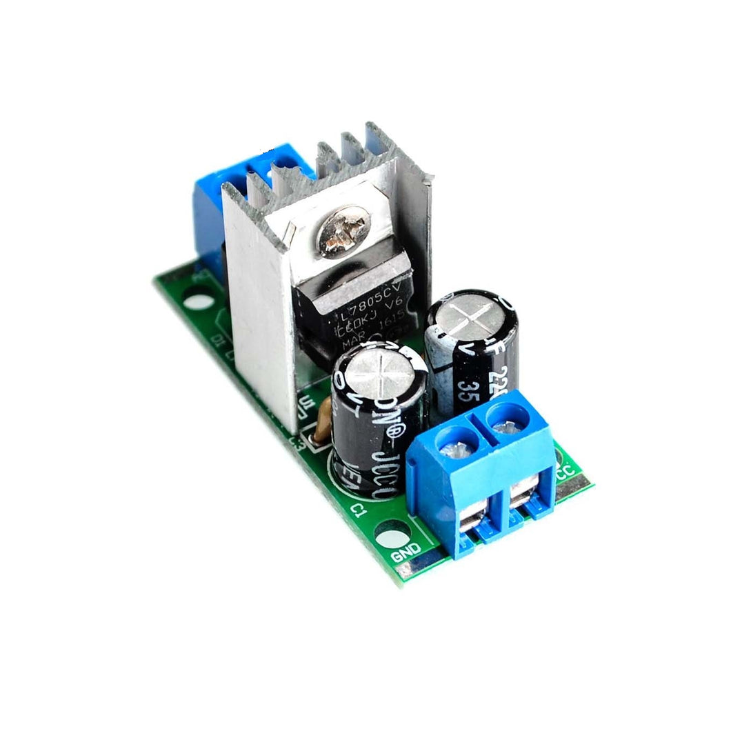 7805 Voltage Regulator Module top