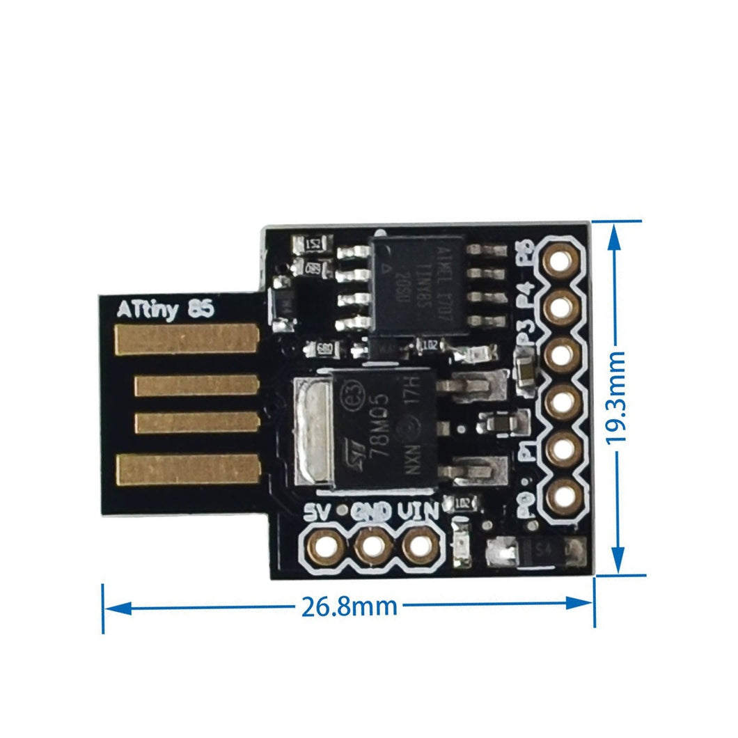 ATTINY85 Micro Digispark Kickstarter Development Board