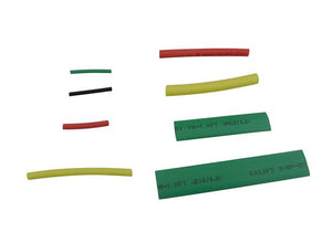 Heat shrink tubing kit various sizes and colours in nice container