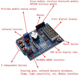 Arduino Learner Shield for learning purposes