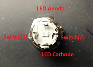 LED Power Button Back