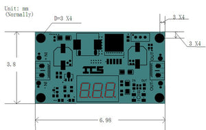 DC to DC 4A Boost Converter With Display