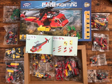 Load image into Gallery viewer, Building Blocks - Firefighter Helicopter (Lego Compatible)
