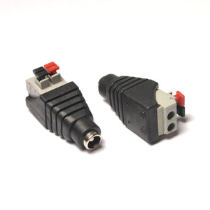 Male + Female connectors for Arduino power connection