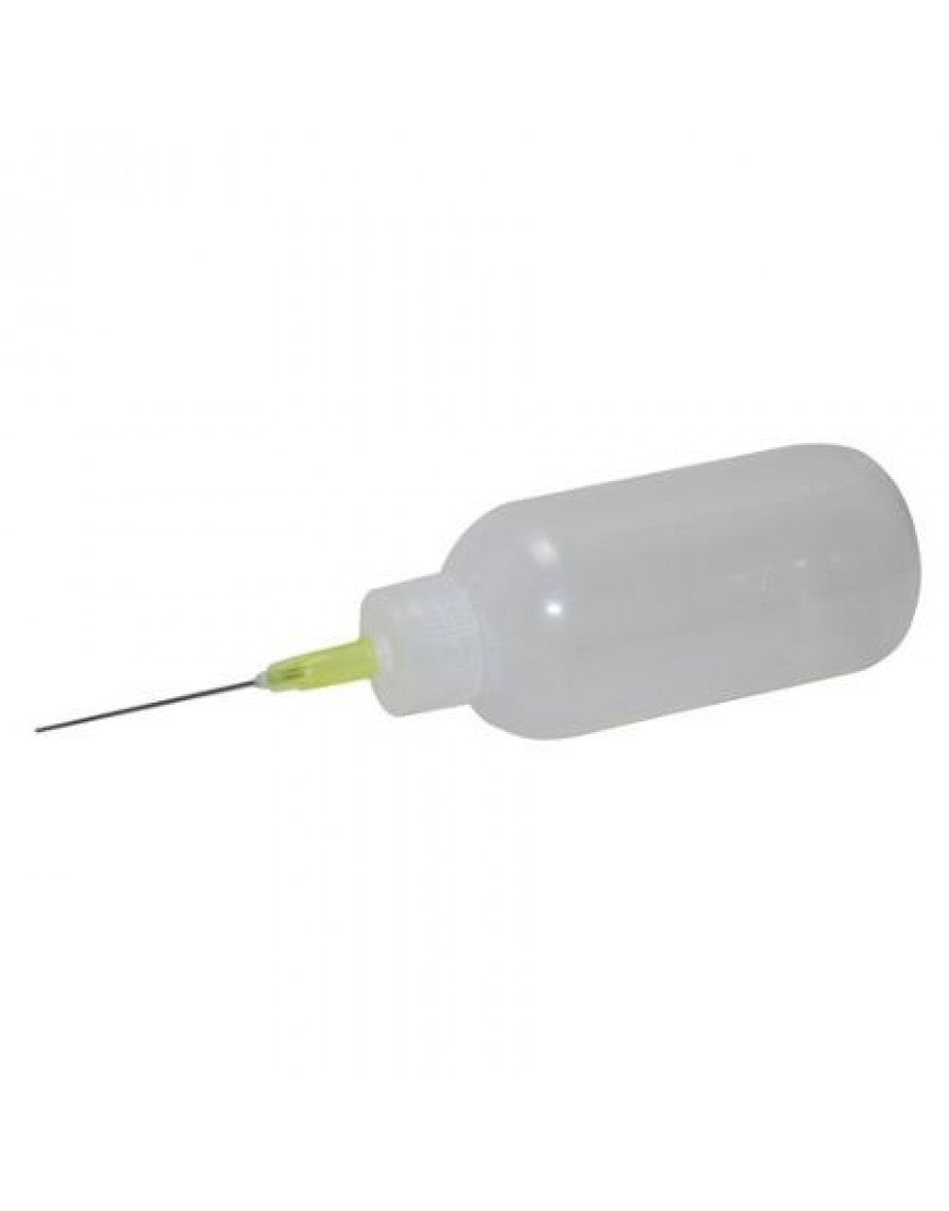 Flux dispenser with needle tip