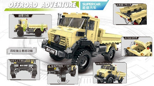 Building Blocks - Off Road Truck (Lego Compatible)