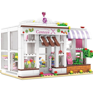 Building Blocks - Girl City Restaurant (Lego Compatible)