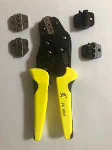 Crimping ratchet tool