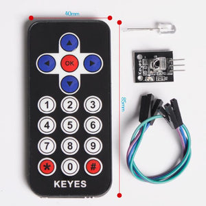 Infrared Remote control for Arduino or Raspberry Pi projects