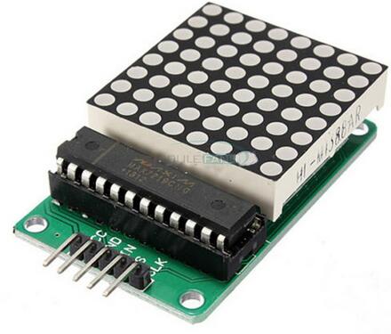 Dot Matrix Display Module 8 X 8 Red