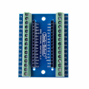Arduino Nano expansion/breakout screw terminal board