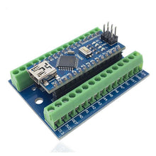 Load image into Gallery viewer, Arduino Nano expansion/breakout screw terminal board
