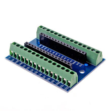 Load image into Gallery viewer, Arduino Nano expansion/breakout screw terminal board

