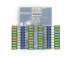 Load image into Gallery viewer, NRF51822 Wireless Bluetooth module
