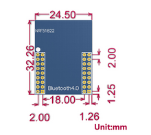 Load image into Gallery viewer, NRF51822 Wireless Bluetooth module
