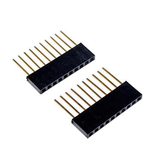 Arduino extra long leg female headers