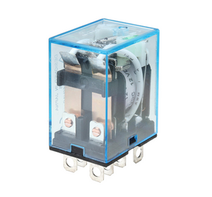 Power Relay With Din Rail Bracket (12V Coil, 10A 250VAC Contact)