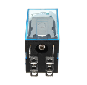 Power Relay With Din Rail Bracket (12V Coil, 10A 250VAC Contact)