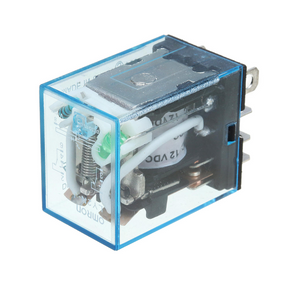 Power Relay With Din Rail Bracket (12V Coil, 10A 250VAC Contact)